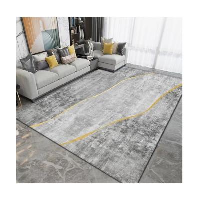 China Wholesale Modern Luxury European Home Carpet Home Decor Living Room Polyester Carpet Stain Resistant Supplier for sale