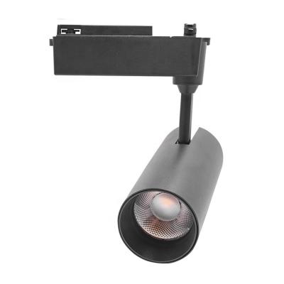 China Shops Aluminum Commercial Lighting Spot Led Guide Rail Track Light Housing for sale