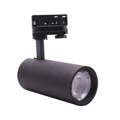 China Aluminum Black Indoor Recessed Projector COB Spot Led Lightweight Aluminum Housing for sale