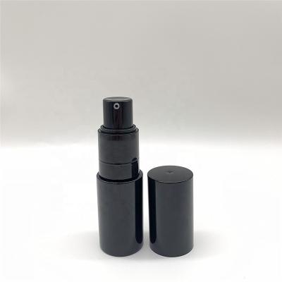 China Travel Cosmetic Empty Removable Cosmetics Bottles 35ml Nail Powder Black Powder Spray Custom Bottle for sale