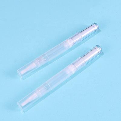 China 2ml 3ml 4ml 5ml Cuticle Oil Cosmetic Empty Lip Lip Annotate Nutrition Nail Oil Cosmetics Twist Up Pen Container Twist Pen Cosmetic With Brush for sale