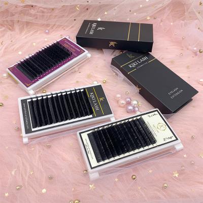 China 25-30 Times eyelashes extension Faux Mink extens individual 005 007 Russian Volume Eyelash Extension for sale