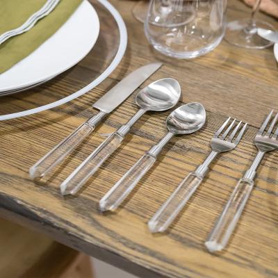 China Stocked High Quality Wholesale Stainless Steel Flatware Sets for sale