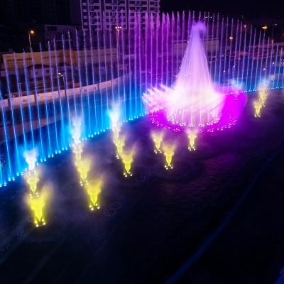 China Hotels Water Show Water Light Night Music Fountain Show for sale