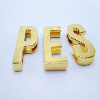 China Other large gold plated 30MM gold slide letters wholesale for sale