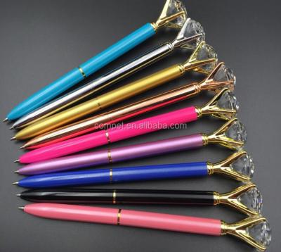 China Pen Crown Stick Promotional Diamonds Pen ; Christmas Promotional Pencel; women's pen for sale