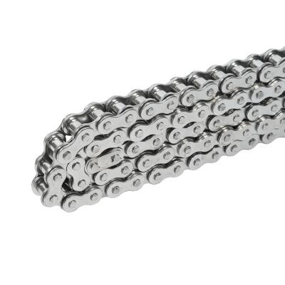 China Stable operation Support Customized Service Stable Accurate Tooth Pitch Stainless Steel Industrial Single Drive Chain for sale