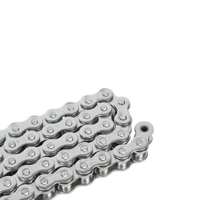 China Stable operation OEM ODM Service 10A 12A 16A 20A 24A Power Transmission Stainless Steel Single Row Drive Chain for sale