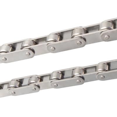 China Stable operation Support After-Sales Service Stainless Steel Transmission Hollow Pin Chain Double Pitch Roller Chain for sale