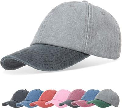 China ZOWYA COMMON Plain Baseball Cap For Women Men Dad Hat Panel Canvas Adjustable Hat for sale