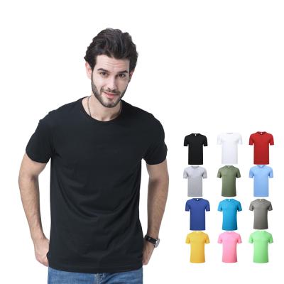 China Fashion High Quality Wholesale Breathable Logo Plain Blank Tshirts Custom Made Wholesale Cheap 100 Cotton Men's T Shirts for sale