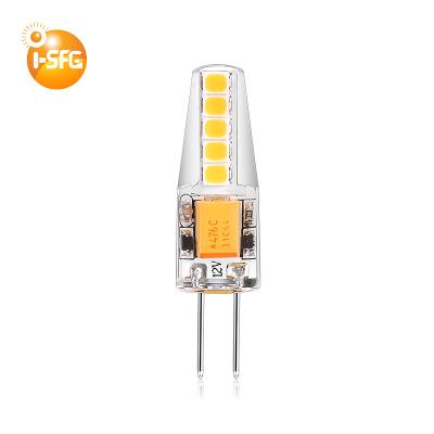 China New office g4 led ac dc 12v smd2835 g4 mini candle lamp bulb for sale