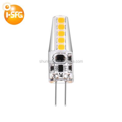 China G4 ACDC12V 2835SMD Warm White Residential G4 Silicon Led ACDC12V Lamp for sale