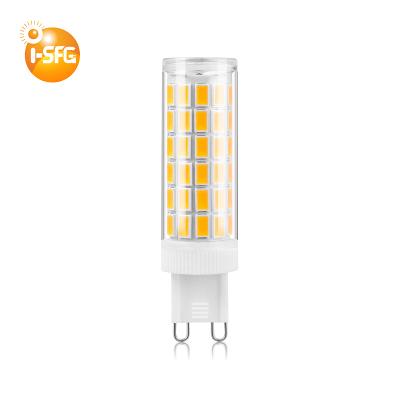 China High Efficiency and No Flicker I-SFG G9 LED 5730SMD Led Light Bulb Corn AC100-265V 120V 230V High Lumen No Flicker 6W 7W 8W 9W 900lm CE ROHS ERP ETL for sale