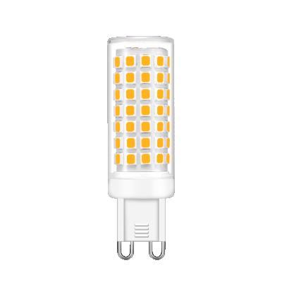 China High light efficiency and no non-flickering high quality 600-670lm ETL G9 5W 6W 2835SMD Corn Flickering I-SFG LED Lamp Bulb AC110-130V High Quality for sale