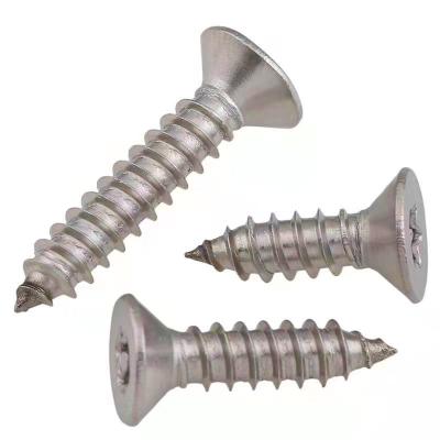 China M2 M2.3 M2.6 M3 M3.5 M2 M2.3 M2.6 M3 M3.5 M2 M2.3 M2.6 M3 M3.5 Self Tapping Flat Head Flat Head Cnc Stainless Self Tapping Screws for sale