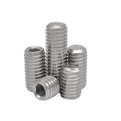 China Hard Tough 304 Stainless Steel Hex Set Head Self Drilling Hex Socket Furniture Screw For Metal for sale