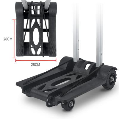 China Easy folding high quality foldable trolley can be attached to sturdy shopping bags and portable trolley for sale