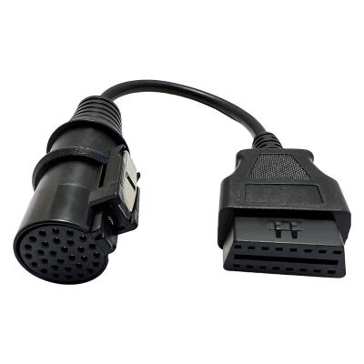 China For IVECO High Quality Truck Adapter Diagnostic Cable 30PIN Male to OBD2 16pin Female for Iveco for sale