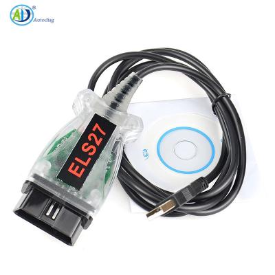 China 70+ Car Brands Obd2 Automotive Scanner Els27 Obd2 Diagnostic Cable Automotive Scanner Elm327 V1.5 Els27 Forscan For Ford Coding Car Diagnostic for sale