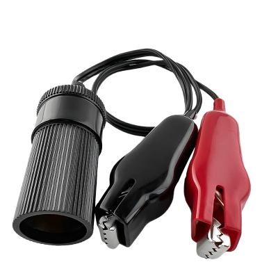 China All Most Extension Clips To Plug 12V-24V Lighter Battery Lighter Cable Cigarette Extension Detachable Extension Cable for sale