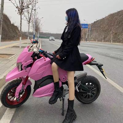 China High Quality Steel Electric Motorbikes 72v Electric Motorcycle Adult Electric Motorcycle With Pedals for sale