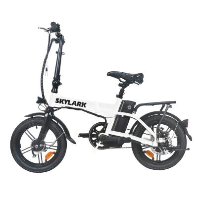 China Alloy steel electric frame folding bicycle lithium battery price promotion electric bicycle for sale