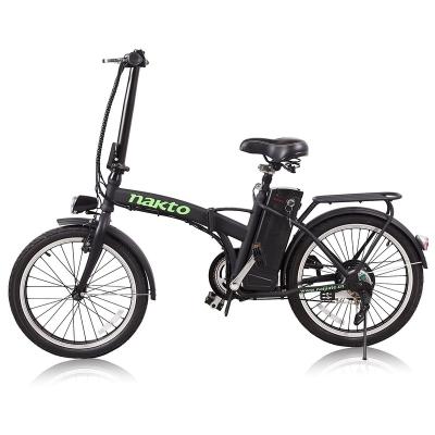 China Hihg Quality Folding 20 Inch 36V 10Ah Lithium Battery Steel Electric Bike for sale