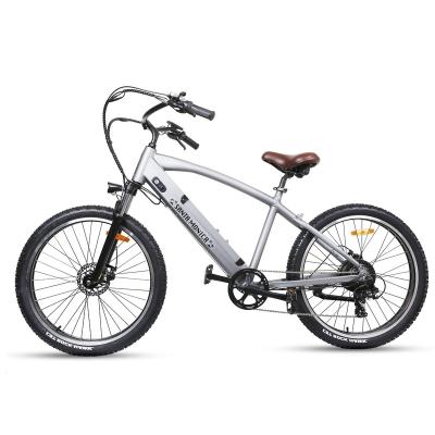 China Powerful aluminum alloy mountain bike 48V lithium battery ebike 500W electric cheap electric bicycle for sale