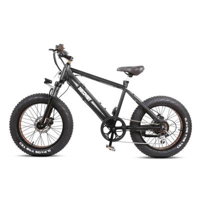 China Fat Tire 500W Aluminum Alloy Snow Bike Electric Hub Cheap Motor Brushless Full Suspension Electric Mountain Bike for sale