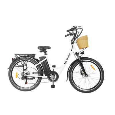 China Free Aluminum Alloy Shipping to the US! 36v 350w cheap nakto city electric bike for adults electric women's electric bike e bikes for sale