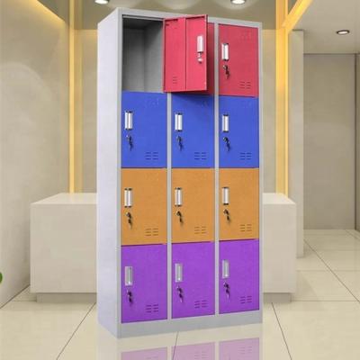 China Customized Best Selling Gym Lockers Gym 12 Door Gym Locker Locker Fitness Wardrobe Lockers for sale