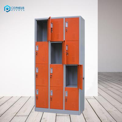 China High Grade Foldable Waterproof Colorful Doors Steel Locker Storage Locker for sale