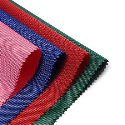 China Stocklots Bag Fabric Waterproof Outdoor 100% Polyester Oxford Cloth 600D*600D PVC Coated Oxford Cloth For Bags for sale