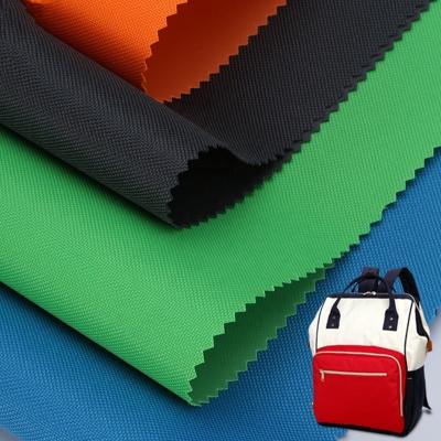 China Stocklots Bag Fabric Waterproof Outdoor 100% Polyester Oxford Cloth 600D*600D PVC Coated Oxford Cloth For Bags for sale