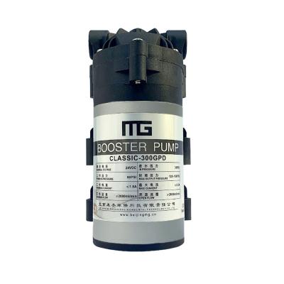 China Hotel Cost Performance MG CLASSIC-300GPD 24V DC Water 300GPD RO Booster Pump for sale