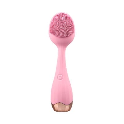 China Silicone DEEP CLEANING Facial Cleanser Sweep Portable Handheld Electric Face Cleansing Master for sale