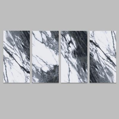 China Modern Factory Wholesale Natural Marble Gray Marble Stone Tumbled Underground Carrara Mosaic Slab Honed White Marble Tile for sale