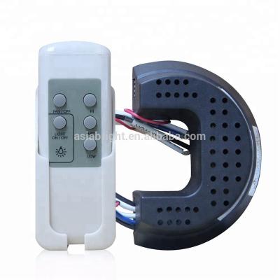 China Universal IR Fan Ceiling Fan Remote Control Switch Kit Universal U Shaped Fan Receiver for sale