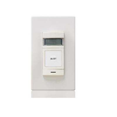 China Electric PIR Ventilator Fan Timer Light Switch For USA Market 114.3mm*69.8mm for sale