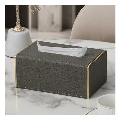 China MAVOBO Light Luxury Elegant Decor Light Luxury Elegant Decor Tissue Box Cover Holder Home Tissue Box Cover for sale