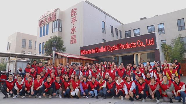 Verified China supplier - Donghai Kindfull Crystal Product Co., Ltd.