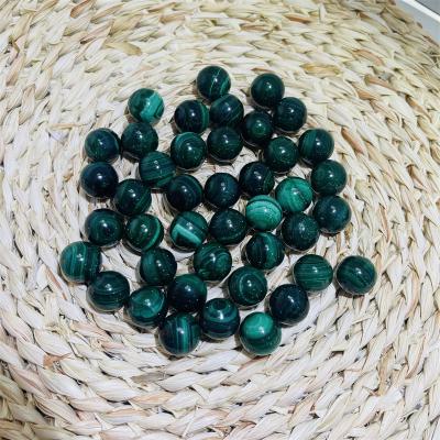 China China Wholesale Price 1.5cm Natural Crystal Malachite Sphere Ball Home Decoration for sale