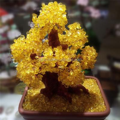 China Wholesale citrine home from China Crystal Tree China Feng Shui decorative for sale