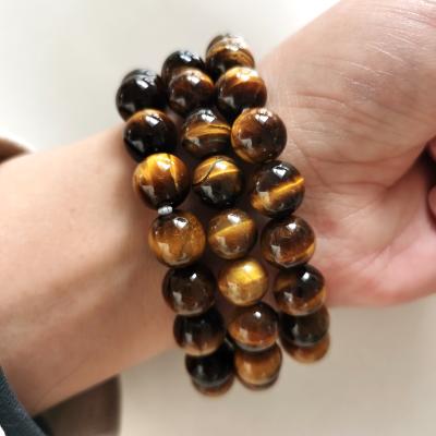 China China natural tiger eye stone crystals bracelet necklace beads jewelry bracelet wholesale volume for sale