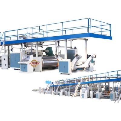 China 45 Línea de producción de cartón de papel corrugado de acero Velocidad 0-200 m/min Para una producción rápida en venta