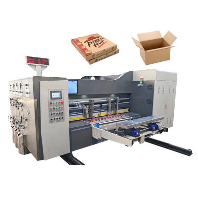 China Carton Box Multi Color Printing Machinery Carton Print Slotting Flexo Printing Slotting Machine For Shipping Box for sale