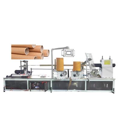 China CNC Automatic Parallel Paper Tube Forming Machine Core Paper Tube Making Winding Machine for sale