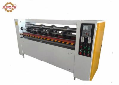 China Semi Auto Thin Blade Slitter Scorer Machine For Corrugated Paper for sale