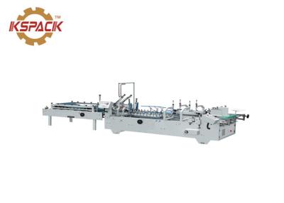 China Medicine Box And Cosmetics Box Automatic Gluing Machine , Automatic Folding Machine for sale